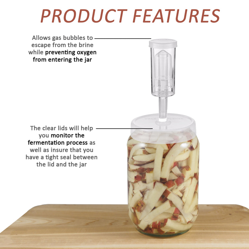 Airlock Lids | 4-Pack | Wholesale